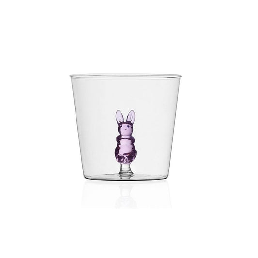 ICHENDORF Collection Animal Farm Design Alessandra Baldereschi gobelet timbale verre lapin