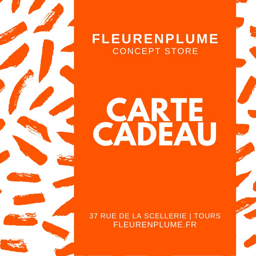 Carte cadeaux fleurenplume 50 euros