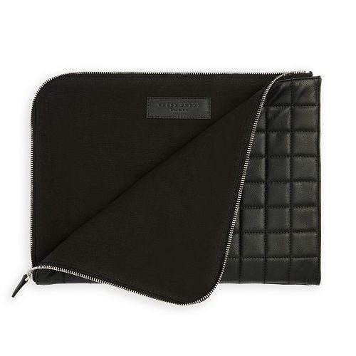 CARRE ROYAL Pochette ordinateur noir