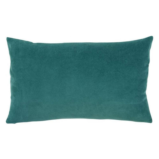 VIVARAISE - Coussin uni Elise 40x65 Vert de gris