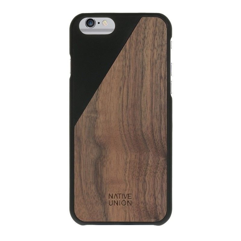 Native Union Coque Wood noire pour iPhone 6+