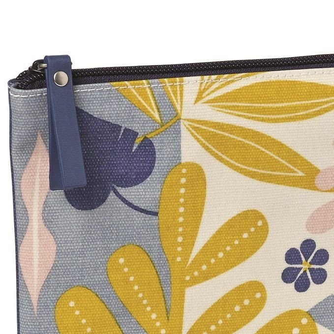 MINILABO Pochette toile cirée Tropic jaune