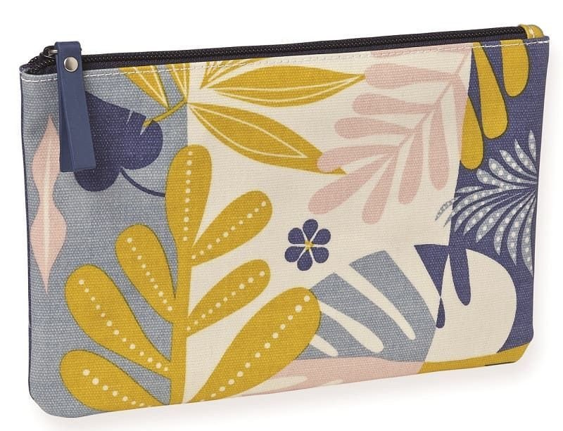 MINILABO Pochette toile cirée Tropic jaune