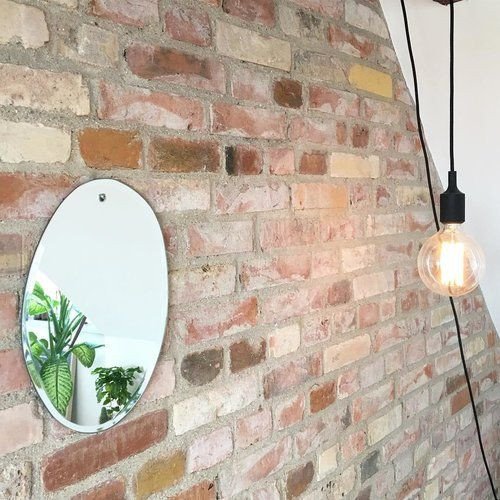 m nuance miroir sunrise ovale verticale petit deco tendance design contemporain extra plat